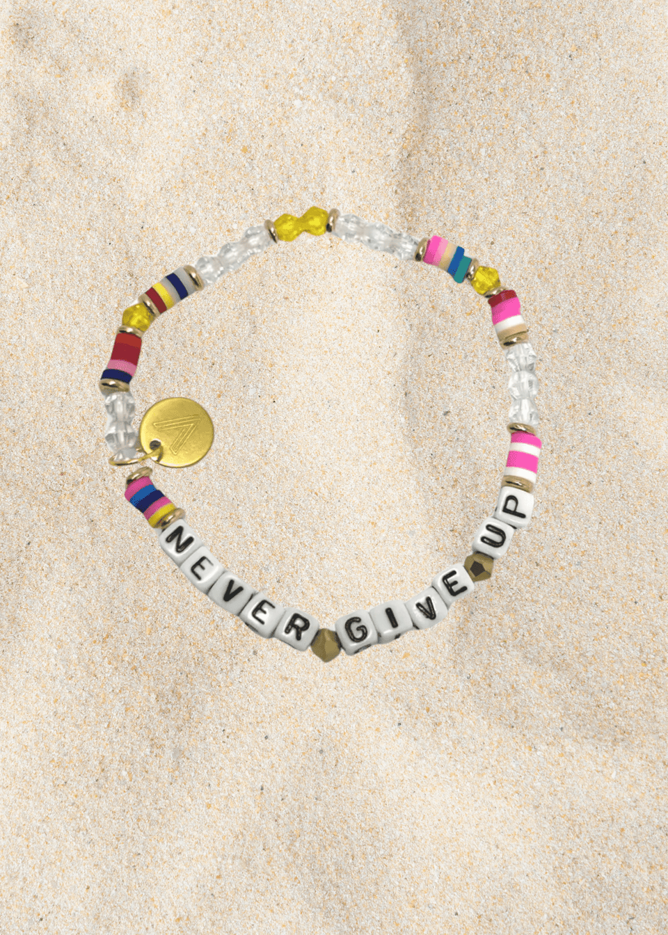 Never Give Up Inspirational Bracelet